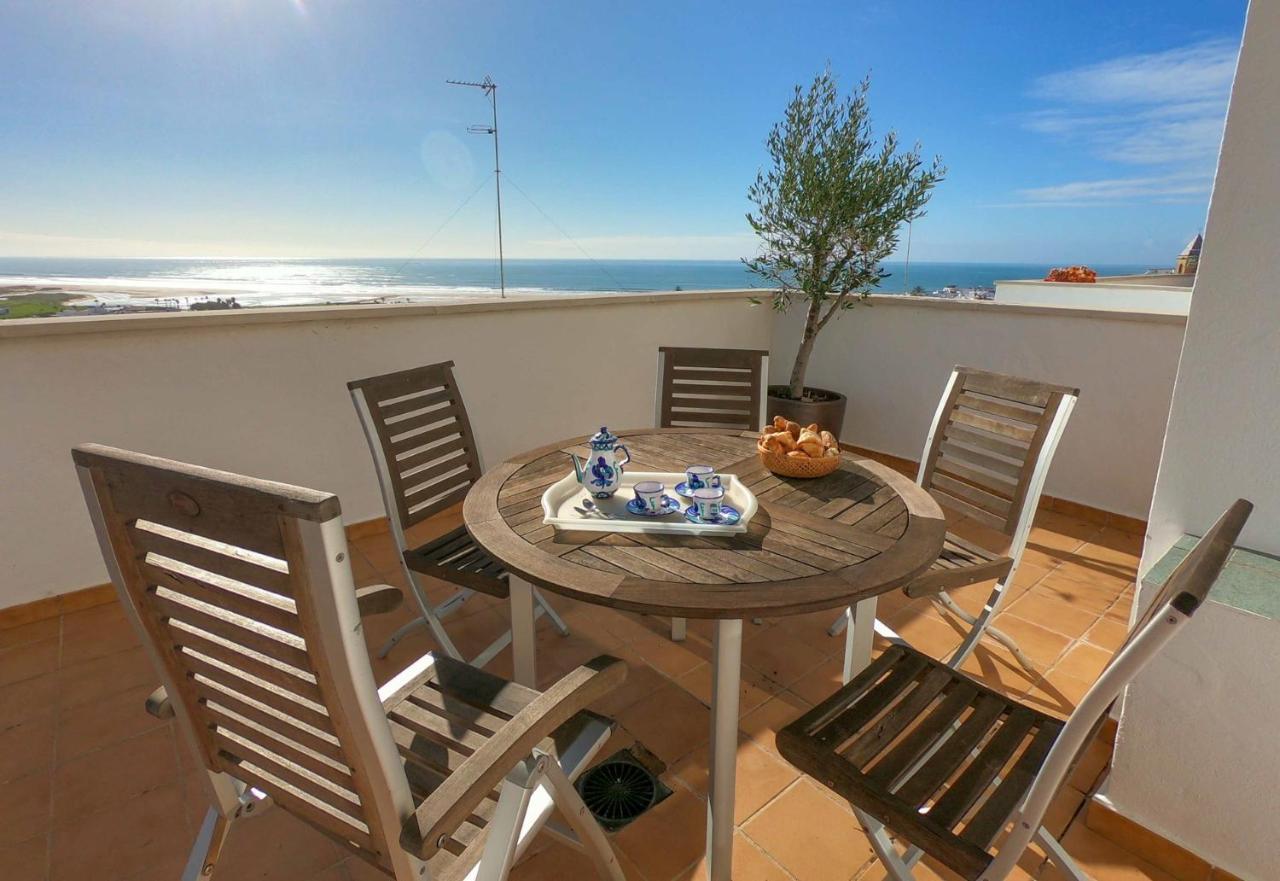 Terraza Trafalgar Apartamento Tipo Penthouse Con Enorme Terraza Y Vistas Al Mar Conil De La Frontera Bagian luar foto