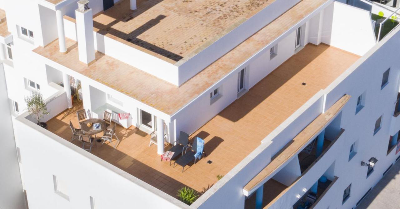 Terraza Trafalgar Apartamento Tipo Penthouse Con Enorme Terraza Y Vistas Al Mar Conil De La Frontera Bagian luar foto